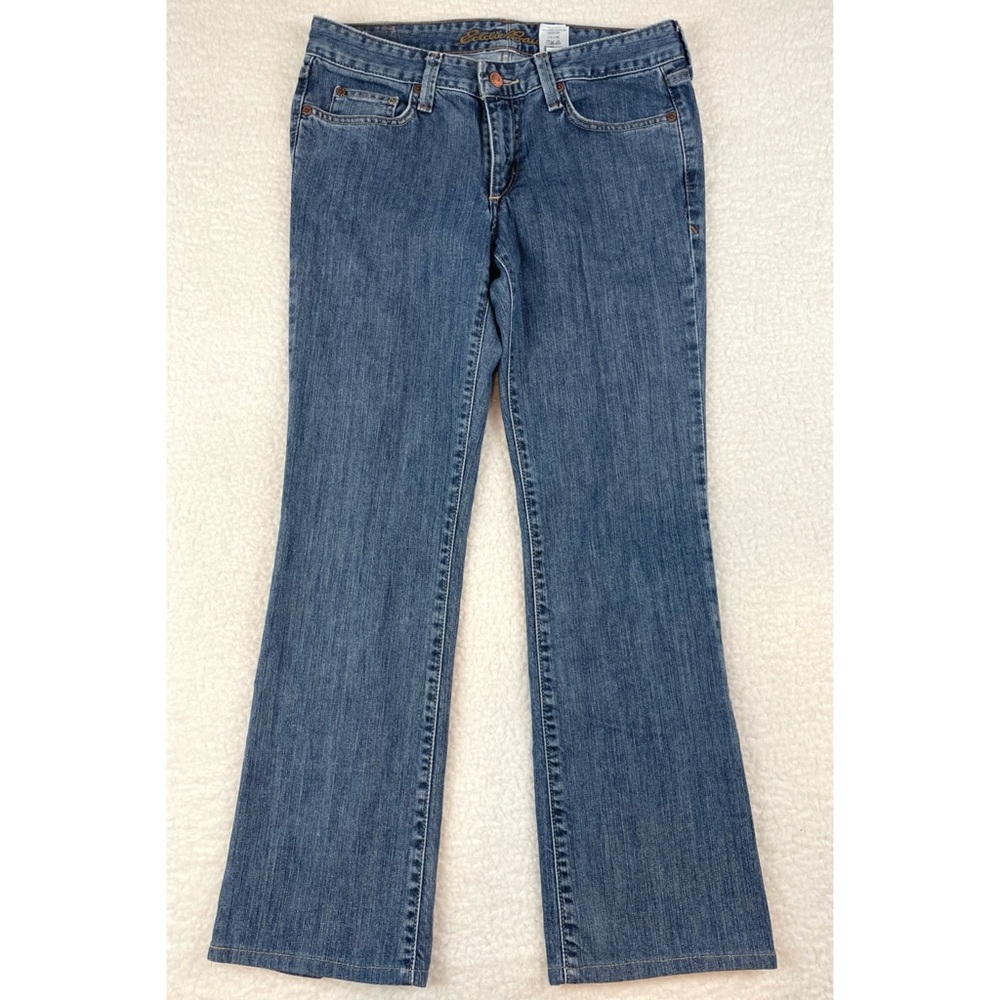EDDIE BAUER • Medium Wash Modern Bootcut Jeans, 2 - Picture 4 of 11